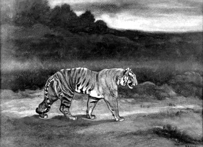Antoine-Louis Barye - Tiger Walking - Walters 37823