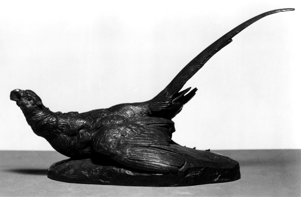 Antoine-Louis Barye - Wounded Pheasant - Walters 2742