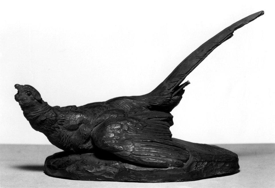 Antoine-Louis Barye - Wounded Pheasant - Walters 2745