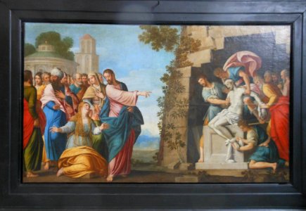 Anton Boten Erweckung des Lazarus Joh 11