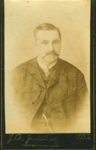 Anton Jerkič - moški portret