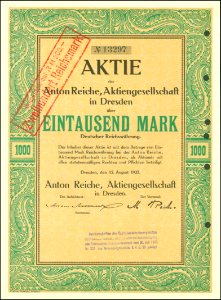 Anton Reiche AG 1923