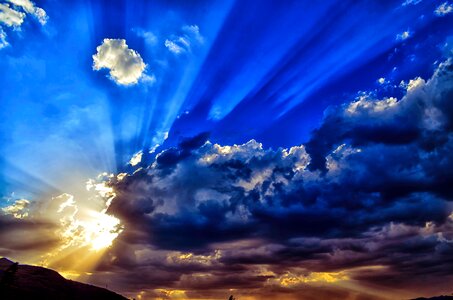 Peace grassland cloud
