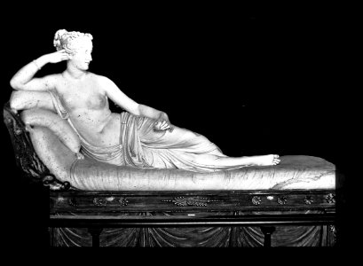 Antonio Canova - Paolina Borghese Bonaparte come Venere vincitrice photo