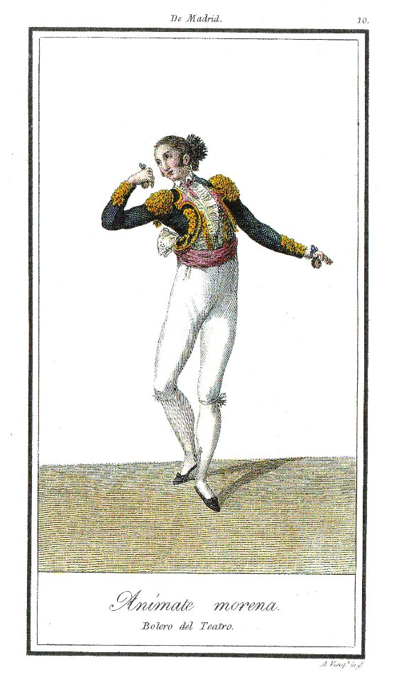 Antonio Rodríguez - 1801 - Bolero del teatro