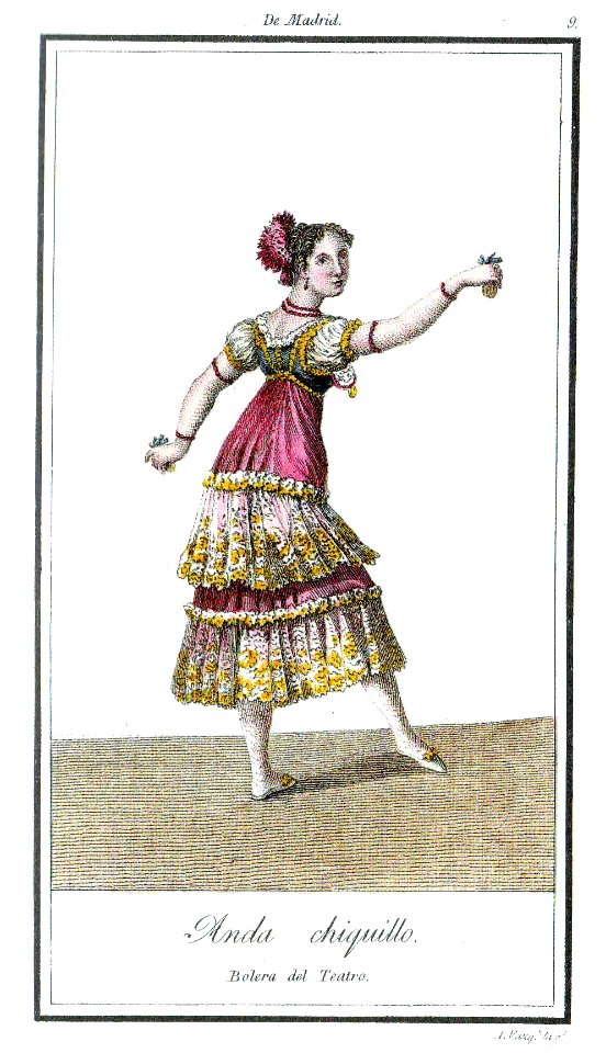 Antonio Rodríguez - 1801 - Bolera del teatro