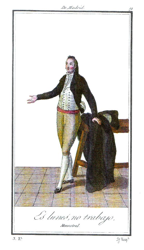 Antonio Rodríguez - 1801 - Menestral