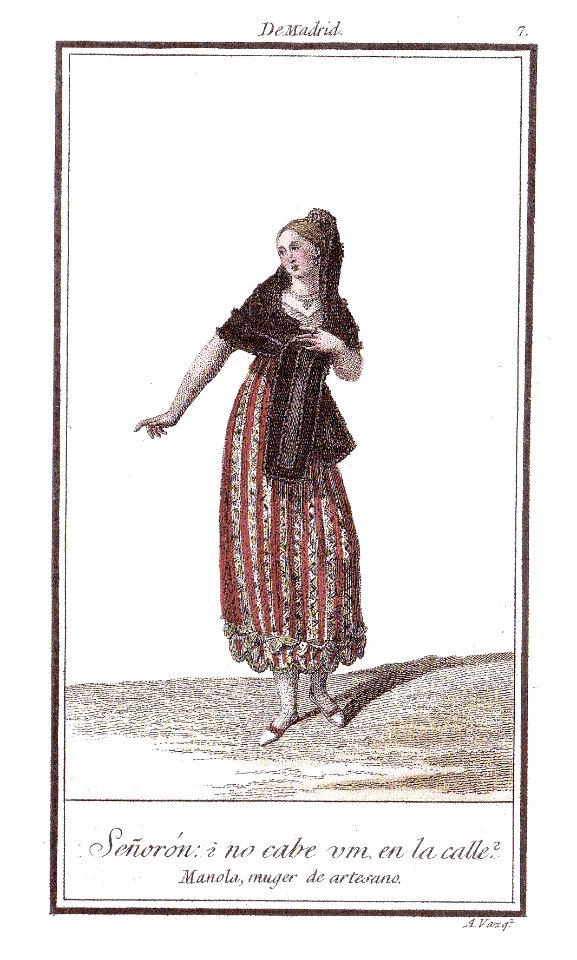 Antonio Rodríguez - 1801 - Manola