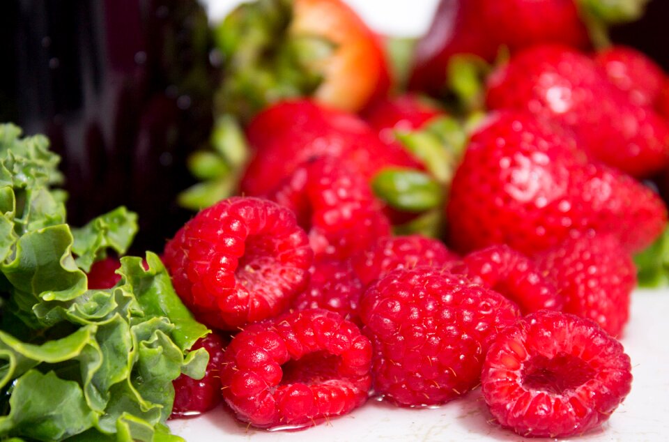 Healthy strawberry health
