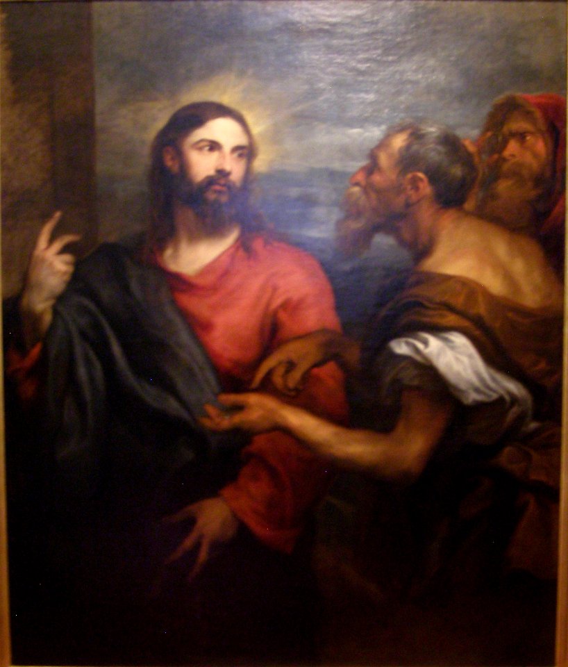 Antoon van Dyck Cristo della moneta