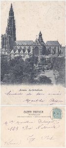 Antwerpen - De kathedraal — Anvers - La Cathédrale v°- r°