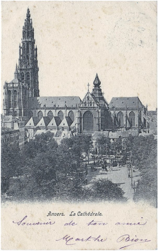 Antwerpen - De kathedraal — Anvers - La Cathédrale