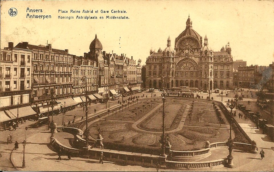 Anvers place Astrid 1936