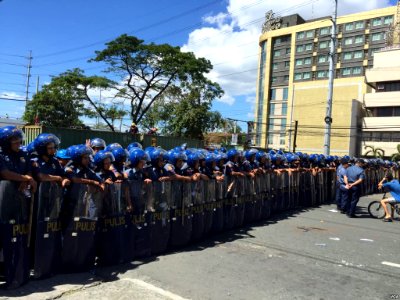 APEC 2015 riot police