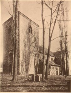 Aplerbeck Georgskirche als Ruine von Süd-West um 1893