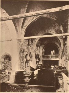 Aplerbeck Georgskirche Innenansicht um 1893