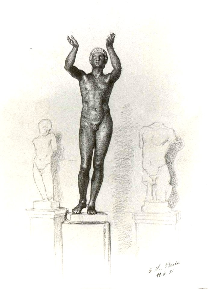 Apollon aus Naxos von Carl Leonhard Becker