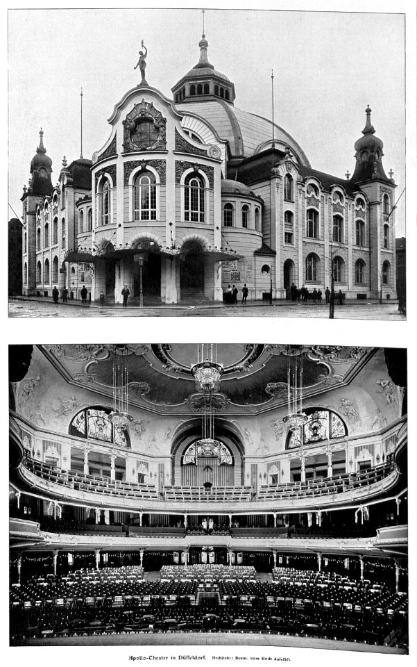 Apollo-Theater Düsseldorf Architekt Hermann vom Endt Düsseldorf