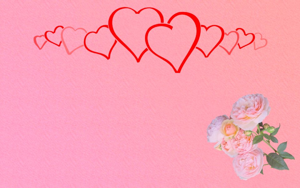 Heart romance valentine