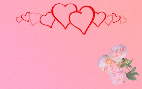 Heart romance valentine