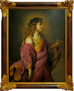 Apollon tenant sa lyre Adam Camerarius 2780
