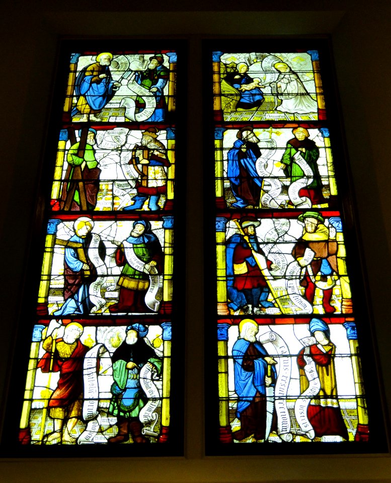 Apostles and Prophets with the Articles of the Creed, France or Germany, c. 1510 - Nelson-Atkins Museum of Art - DSC08306