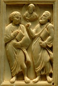 Apostles Christ ivory Louvre OA3850 photo