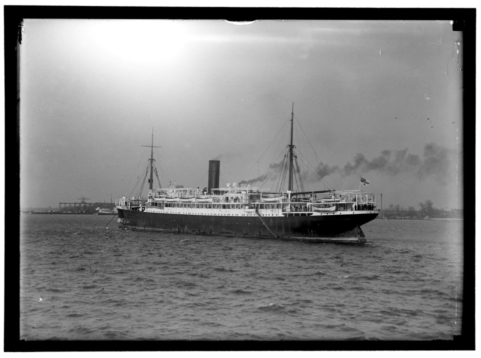 APPAM, H.M.S. BRITISH SHIP CAPTURED BY GERMANS, INTERNED IN U.S. LCCN2016866963