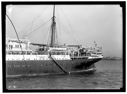 APPAM, H.M.S. BRITISH SHIP CAPTURED BY GERMANS, INTERNED IN U.S. LCCN2016866673