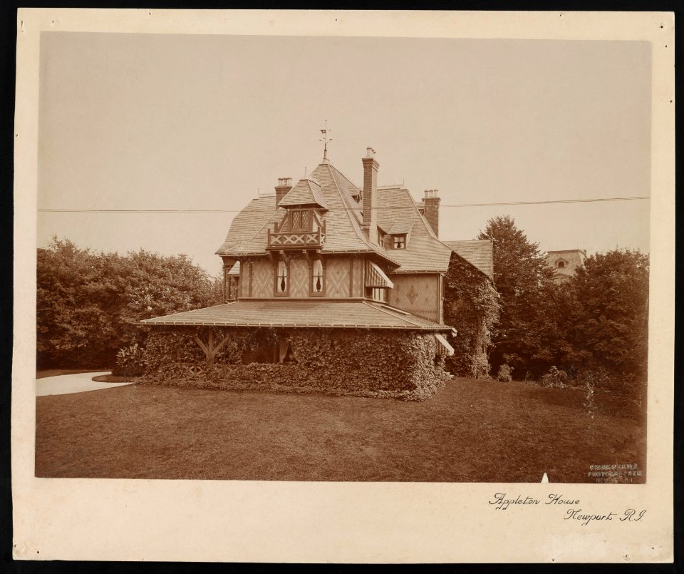 Appleton house, Newport, R.I. - Frank H. Child, photographer, Newport, R.I. LCCN2014646306