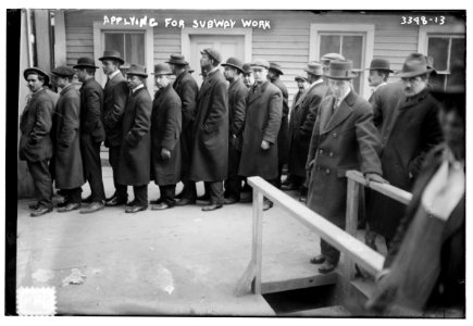Applying for subway work LCCN2014698603