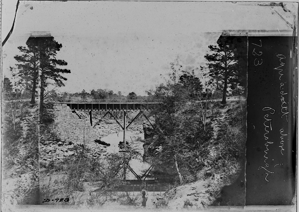 Aqueduct above Petersburg, Va - NARA - 525128