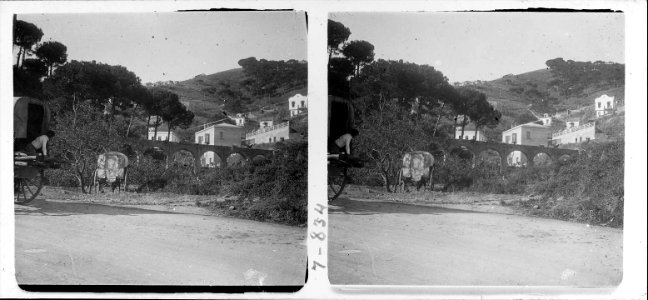 Aqüeducte al peu del funicular