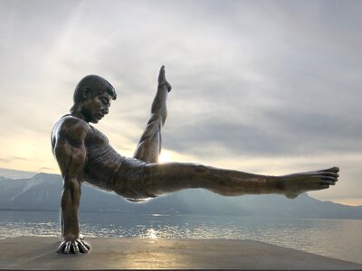 Figure montreux switzerland