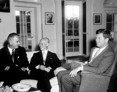 AR6721-B. President John F. Kennedy Meets with Chen Cheng, Vice President of the Republic of China