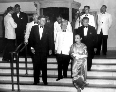 AR6721-D. Dinner in Honor of President John F. Kennedy Given by Chen Cheng, Vice President of the Republic of China