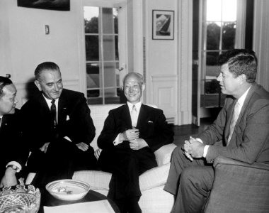 AR6721-A. President John F. Kennedy Meets with Chen Cheng, Vice President of the Republic of China