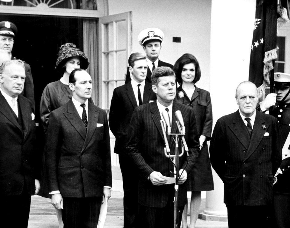 AR7813-E. President John F. Kennedy Declares Sir Winston Churchill an Honorary Citizen of the United States