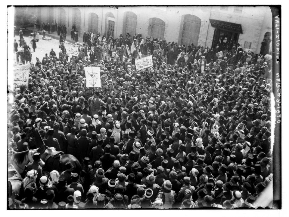Arab demonstration LOC matpc.07459