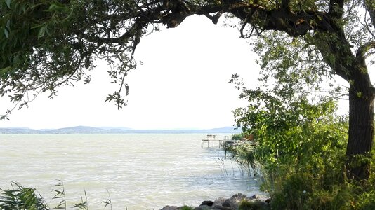 Lake balaton water lake