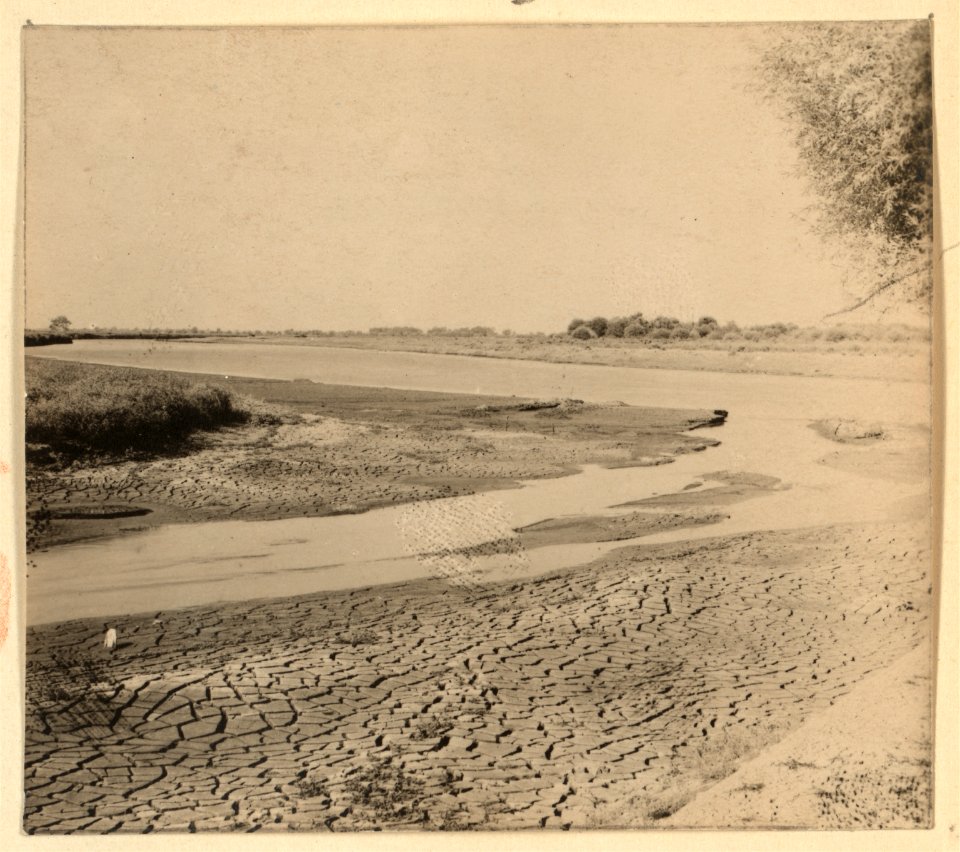 Araks River in Saatly