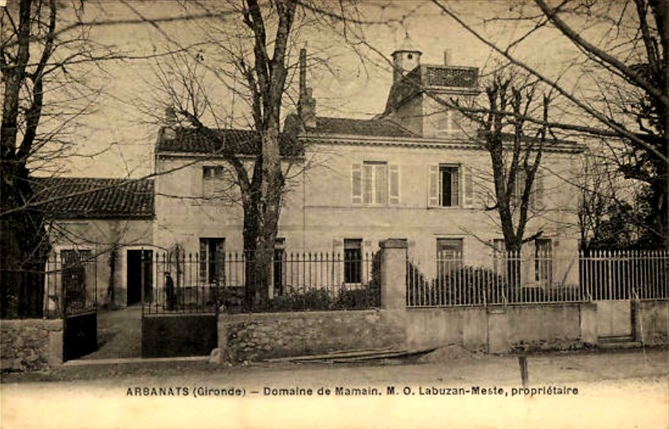 Arbanats - Domain de Mamain