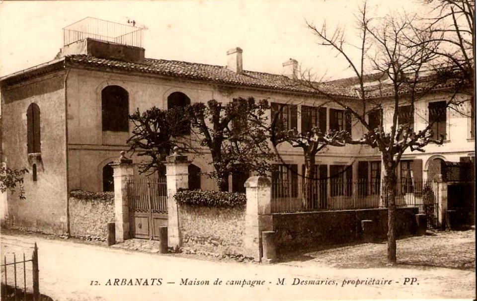 Arbanats - Maison de campagne
