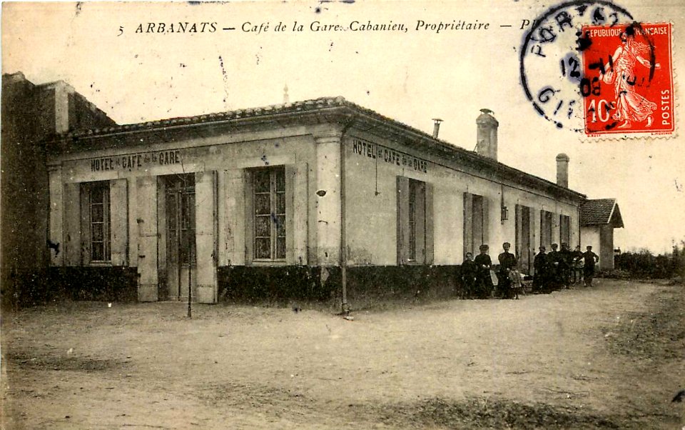 Arbanats - Café de la Gare