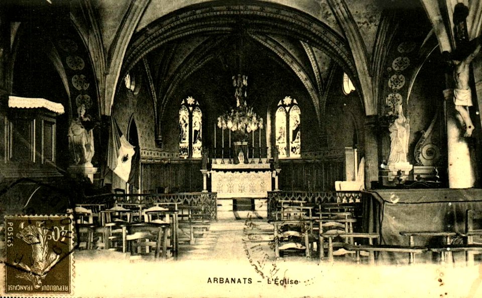 Arbanats - église 11