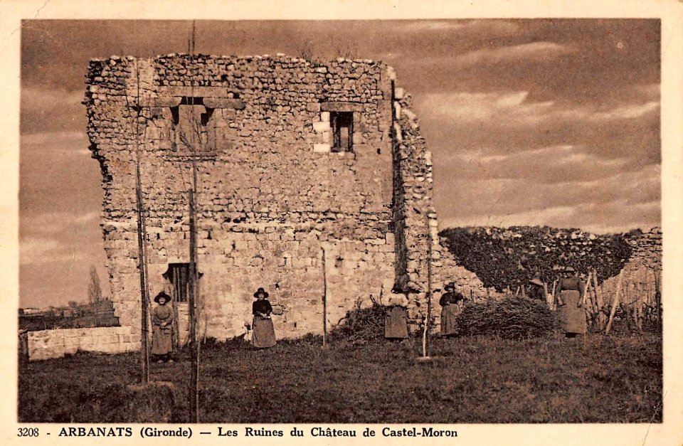Arbanats - Ruines du Castel-Moron