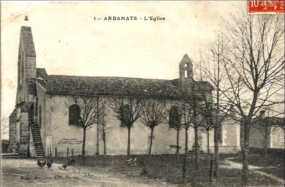 Arbanats - église 3