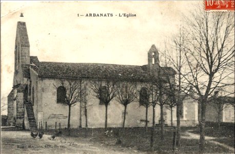 Arbanats - église 3