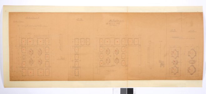 Arbetsritningar, fastigheten nr 4 Hamngatan - Hallwylska museet - 105306
