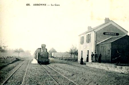 Arbonne (77), la gare TSM